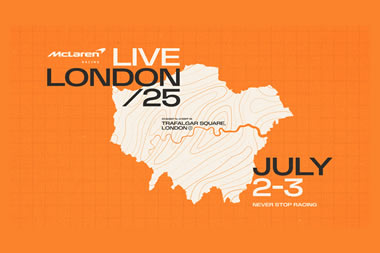 McLaren desatará la pasión por los motores en el corazón de Londres con un evento inédito