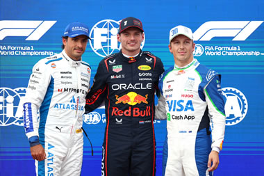 Verstappen se lleva la pole tras caótica sesión con seis colisiones - Reporte Clasificación - GP de Azerbaiyán