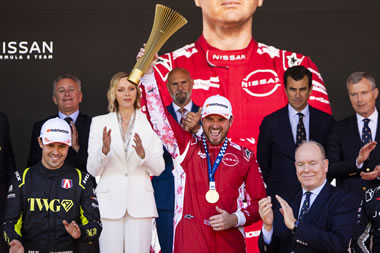 Nissan se lleva la victoria en el E-Prix de Mónaco de FIA Fórmula E con Oliver Rowland