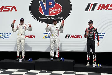 Victoria del piloto colombiano Óscar Tunjo en el Campeonato IMSA VP Challenge