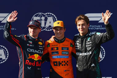 Piastri se lleva la pole position. Colisiones de Tsunoda y Colapinto - Reporte Clasificación - GP de Emilia Romaña