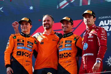 Norris gana y se acerca nuevamente a Piastri por el campeonato - Reporte Carrera - GP de Austria