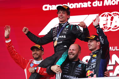 Antonelli gana nuevamente y la fiabilidad del auto afecta a Russell - Reporte Carrera - GP de Canadá