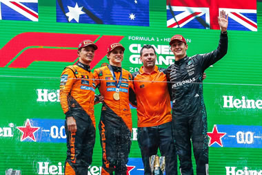 Piastri logra su tercera victoria en F1 y McLaren se afianza en el campeonato - Reporte Carrera - GP de China