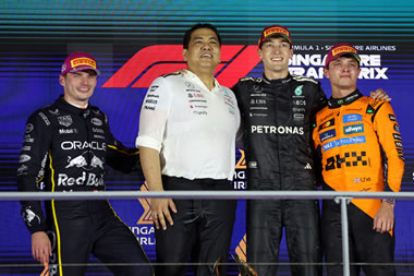 Russell gana en Marina Bay y McLaren se consagra campeón de constructores - Reporte Carrera - GP de Singapur