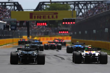 Parrilla de salida del GP de Canadá tras penalizaciones para Hadjar y Tsunoda. Avanza Colapinto
