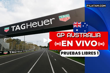 Primera sesión de pruebas libres del Gran Premio de Australia- ¡EN VIVO!