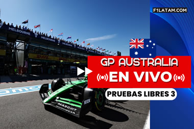 Tercera sesión de pruebas libres del Gran Premio de Australia - ¡EN VIVO!