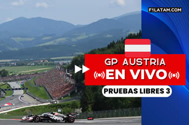 Tercera sesión de pruebas libres del Gran Premio de Austria - ¡EN VIVO!