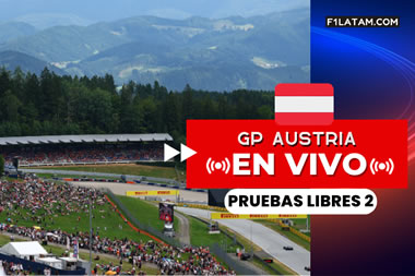 Segunda sesión de pruebas libres del Gran Premio de Austria - ¡EN VIVO!