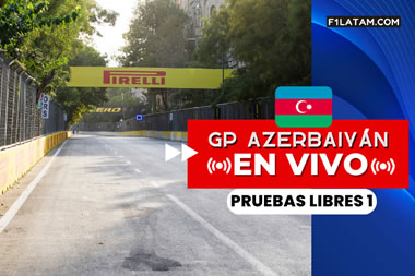Primera sesión de pruebas libres del Gran Premio de Azerbaiyán - ¡EN VIVO!