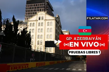 Primera sesión de pruebas libres del Gran Premio de Azerbaiyán - ¡EN VIVO!