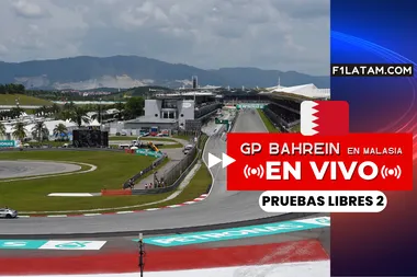 Segunda sesión de pruebas libres del Gran Premio de Bahrein en Malasia - ¡EN VIVO!