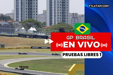 Primera sesión de pruebas libres del Gran Premio de Brasil - ¡EN VIVO!
