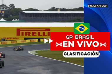 Clasificación del Gran Premio de Brasil - ¡EN VIVO!
