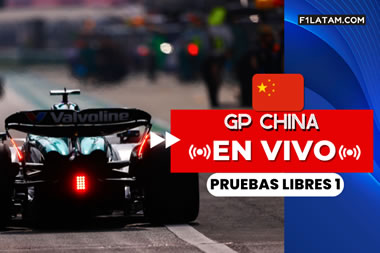 Primera sesión de pruebas libres del Gran Premio de China - ¡EN VIVO!