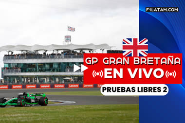 Segunda sesión de pruebas libres del Gran Premio de Gran Bretaña - ¡EN VIVO!