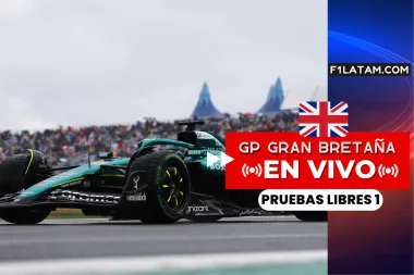 Primera sesión de pruebas libres del Gran Premio de Gran Bretaña - ¡EN VIVO!