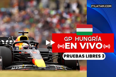Tercera sesión de pruebas libres del Gran Premio de Hungría - ¡EN VIVO!