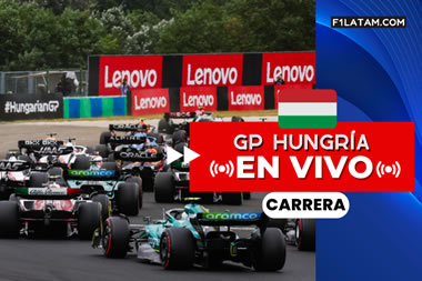 Carrera del Gran Premio de Hungría - ¡EN VIVO!