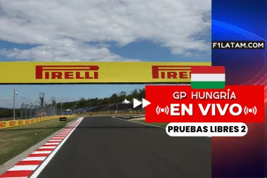 Segunda sesión de pruebas libres del Gran Premio de Hungría - ¡EN VIVO!