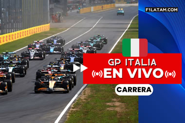 Carrera del Gran Premio de Italia F1 - EN VIVO