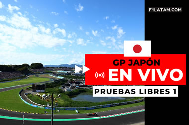 Primera sesión de pruebas libres del Gran Premio de Japón - ¡EN VIVO!