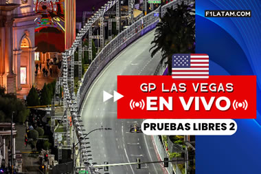 Segunda sesión de pruebas libres del Gran Premio de Las Vegas - ¡EN VIVO!