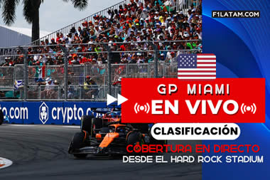 Clasificación del Gran Premio de Miami - ¡EN VIVO!