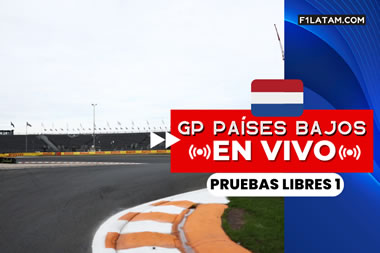 Primera sesión de pruebas libres del Gran Premio de Países Bajos - ¡EN VIVO!