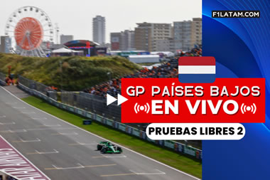 Segunda sesión de pruebas libres del Gran Premio de Países Bajos - ¡EN VIVO!