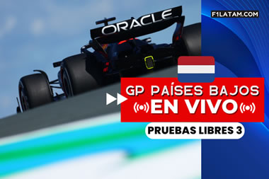 Tercera sesión de pruebas libres del Gran Premio de Países Bajos - ¡EN VIVO!