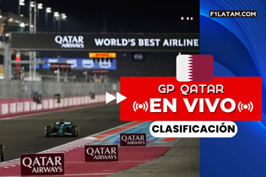Clasificación F1 del Gran Premio de Qatar - ¡EN VIVO!
