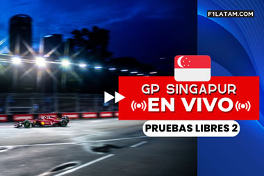 Segunda sesión de pruebas libres del Gran Premio de Singapur - ¡EN VIVO!