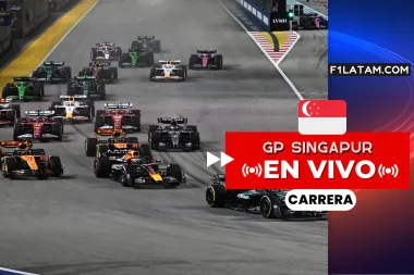 Carrera del Gran Premio de Singapur F1 - ¡EN VIVO!
