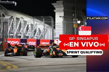 Sprint Qualifying del Gran Premio de Singapur - ¡EN VIVO!
