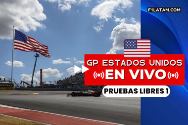 Primera sesión de pruebas libres del Gran Premio de Estados Unidos - ¡EN VIVO!