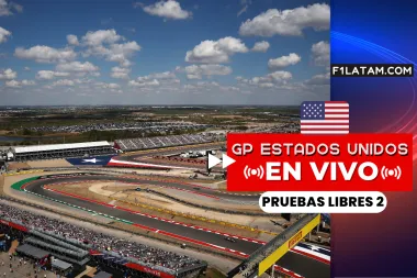 Segunda sesión de pruebas libres del Gran Premio de Estados Unidos - ¡EN VIVO!