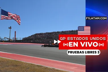 Tercera sesión de pruebas libres del Gran Premio de Estados Unidos - ¡EN VIVO! Tercera sesión de pruebas libres del Gran Premio de Estados Unidos - ¡EN VIVO!