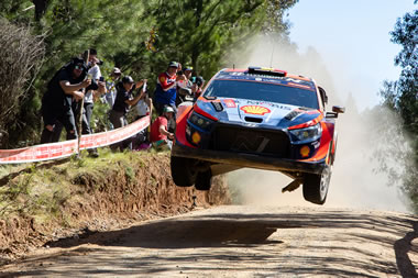 Hyundai Motorsport logra el podio en el Rally de Chile de WRC