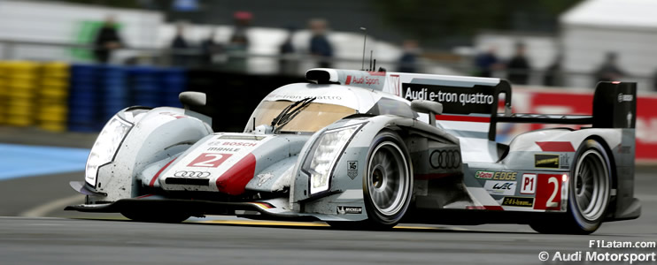 Segundo triunfo consecutivo del Audi R18 e-tron quattro en las 24 Horas de Le Mans 