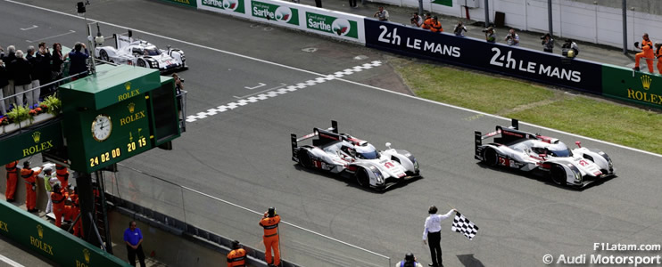 Audi gana de nuevo y con doblete las 24 Horas de Le Mans
 