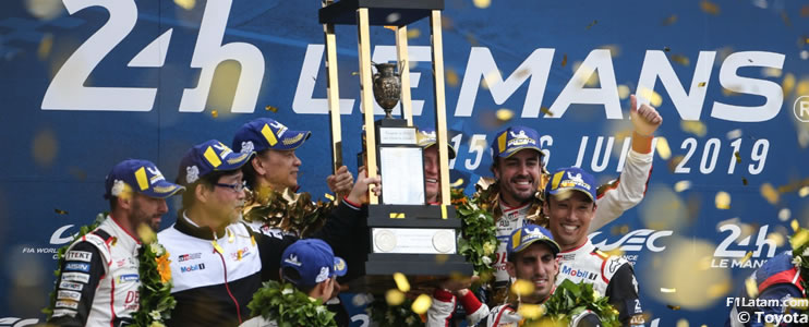 Alonso, Buemi y Nakajima se llevaron la segunda victoria de la temporada en las 24 Horas de Le Mans