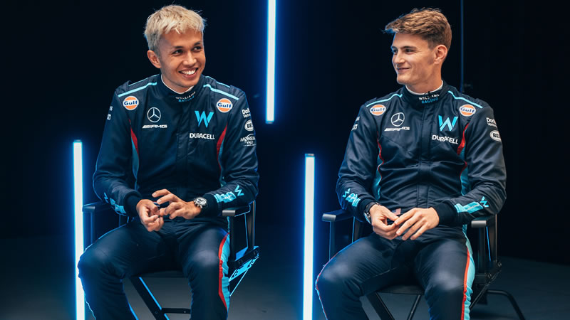 Albon y Sargeant esperan un buen 2023 con el nuevo Williams FW45