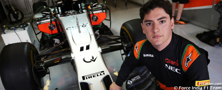 El mexicano Alfonso Celis Jr completará los primeros kilómetros del nuevo Force India VJM09
 