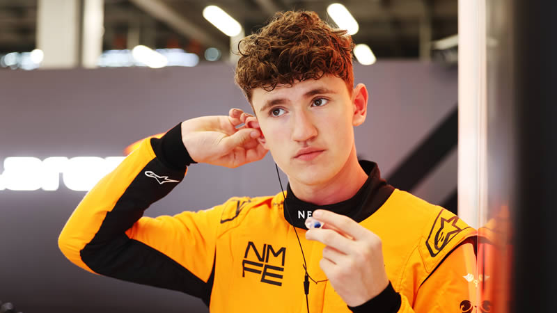 Alex Dunne rodará con McLaren en las pruebas libres 1 del GP de Austria