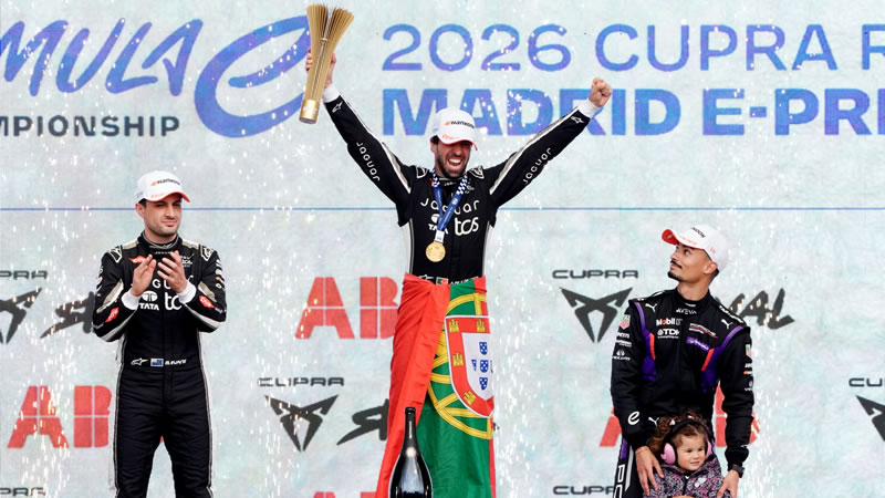 Da Costa se lleva el triunfo en el debut de Madrid en la FIA Fórmula E