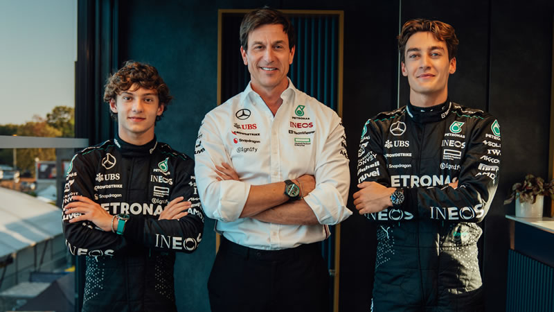 OFICIAL: Andrea Kimi Antonelli reemplazará a Lewis Hamilton en Mercedes en 2025 
