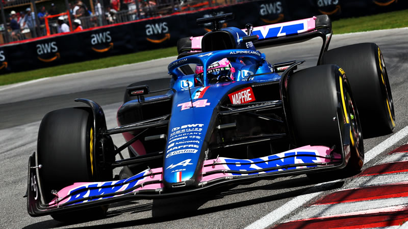 Fernando Alonso es penalizado y cae al noveno lugar en el GP de Canadá 