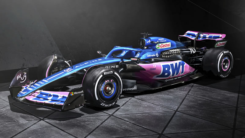 Alpine cierra las presentaciones de los F1 2023 con el nuevo A523 de Ocon y Gasly